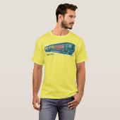 T-shirt train d'argent (Devant entier)
