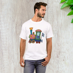 T-shirt Train de fleurs jouet