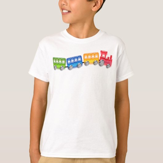 T-shirt Train de jouet (Devant)