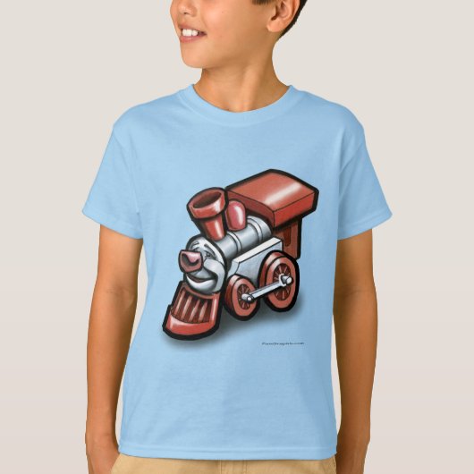 T-shirt Train de jouets (Devant)