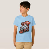 T-shirt Train de jouets (Devant entier)
