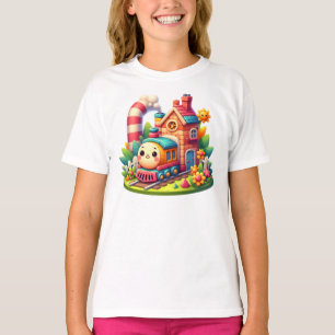 T-shirt Train de jouets pour bébé-68959