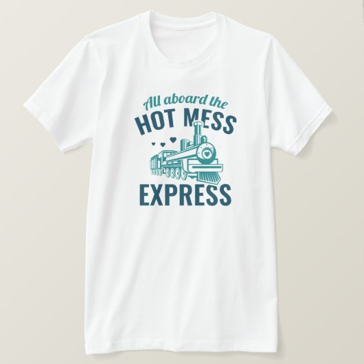 T-shirt Train de la Pagaille Express (Design devant)