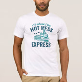 T-shirt Train de la Pagaille Express (Devant)