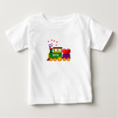 T-Shirt Train de la Saint-Valentin pour bébé garço (Devant)