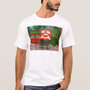 T-shirt Train de moteur diesel, Chiayi, Taïwan