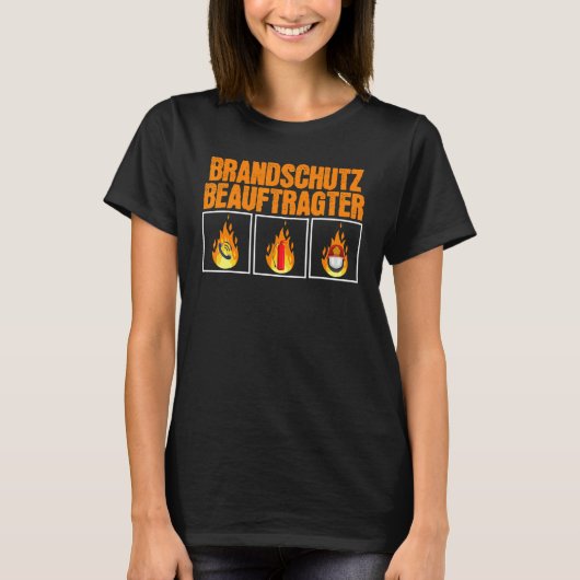 T-shirt Train de protection contre les incendies mis en se (Devant)