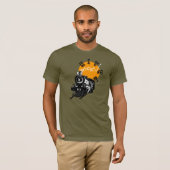 T-shirt Train de vapeur (Devant entier)