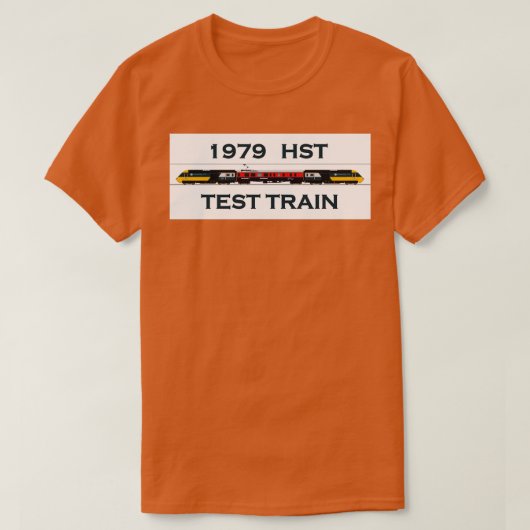 T-SHIRT TRAIN D'ESSAI INTERCITY 125 (Design devant)