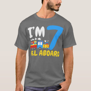 T-shirt Train du 7e anniversaire