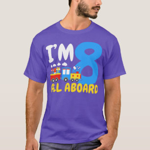 T-shirt Train du 8e anniversaire
