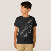 T-shirt train-épave (Devant entier)