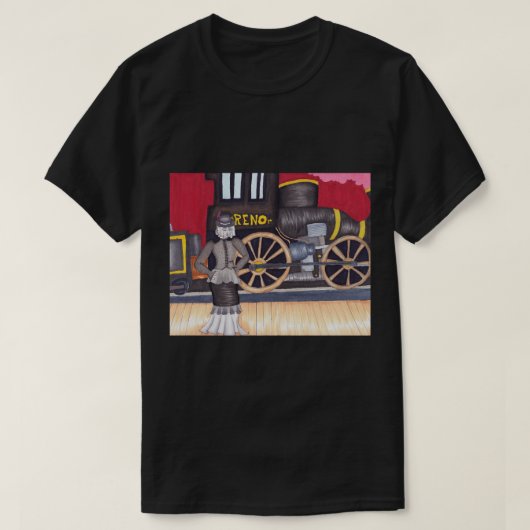 T-shirt Train fantôme (Design devant)