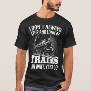 T-shirt Train ferroviaire Vintage Train Funny