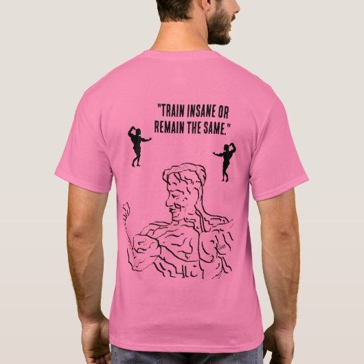 T-shirt : train fou (Dos)