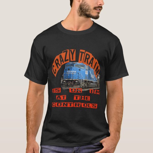 T-shirt Train fou de Conrail (Devant)