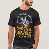 T-shirt Train Hard Don't Be Afraid Aikido Karate Jiu Jitsu (Devant)