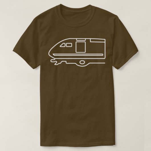 T-shirt train horizontal (Design devant)