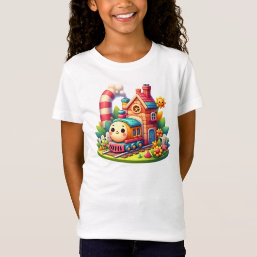 T-Shirt Train Jouet pour Bébé-68959 (Devant)