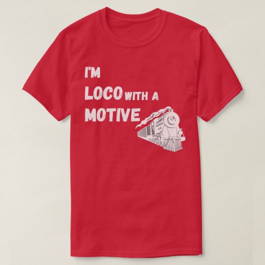 T-shirt Train LOCOMOTIF 4 (Design devant)