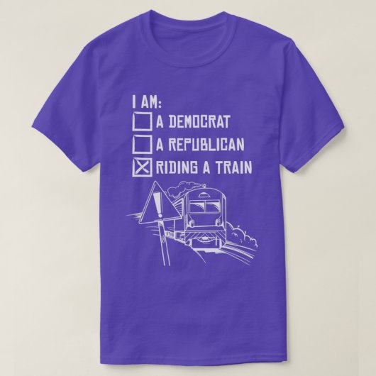 T-shirt Train Locomotive (Design devant)