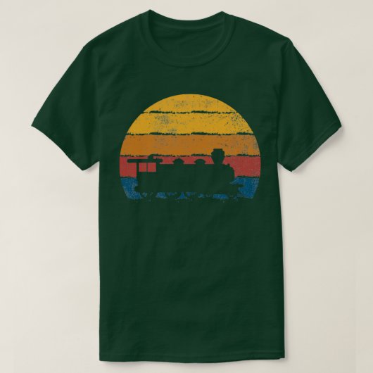 T-shirt Train Locomotive Railroad 2 (Design devant)