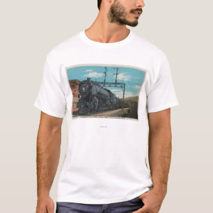 T-shirt Train Pacifique des syndicats, canyon d'écho,