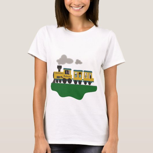 T-shirt Train personnalisable (Devant)
