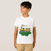 T-shirt Train personnalisable (Devant entier)