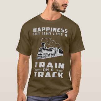 T-shirt Train Railroad Locomotive Trains Cool amusant Dire