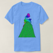 T-shirt Train Rainbow (Design devant)
