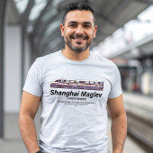 T-shirt Train rapide à grande vitesse SMT Maglev Shanghai