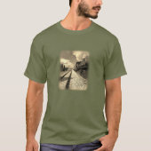 T-shirt Train sur les rails (Devant)