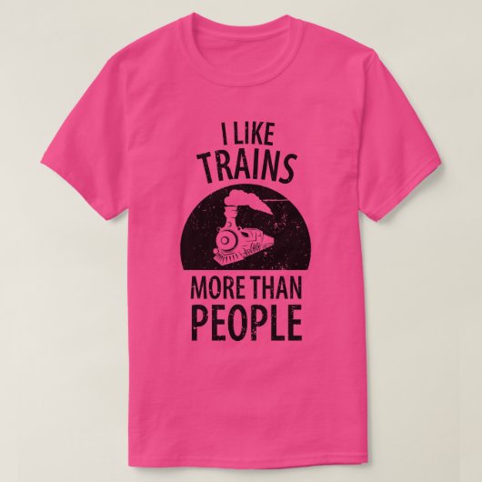 T-shirt train train train train train conducteur 1 (Design devant)