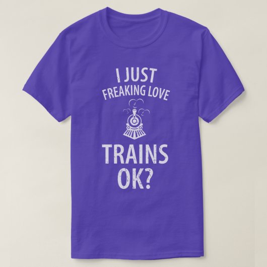 T-shirt train train train train train train conducteur 29 (Design devant)