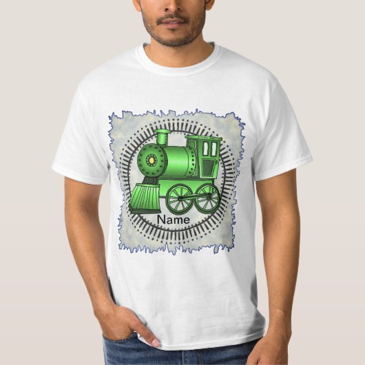 T-shirt Train Vert (Devant)