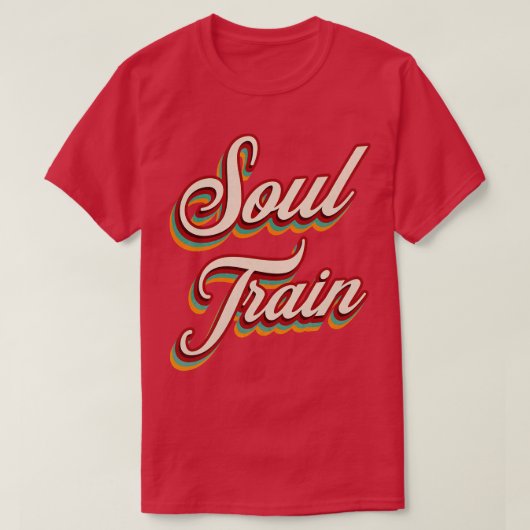 T-shirt Train Vintage Retro (Design devant)