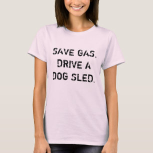 T-shirt traîneau de chien