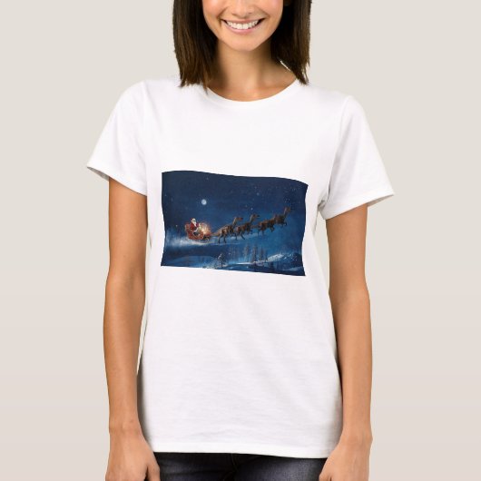 T-shirt Traîneau Dino (Devant)