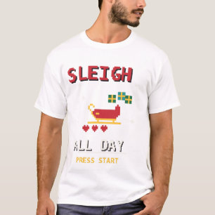T-shirt Traîneau Tout le Jour