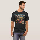 T-shirt Trained In The Classical Arts Speed Manual (Devant entier)