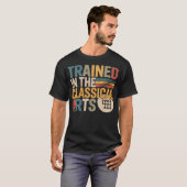 T-shirt Trained In The Classical Arts Speed Manual (Devant entier)