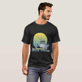 T-shirt Traîner la ligne (Devant entier)