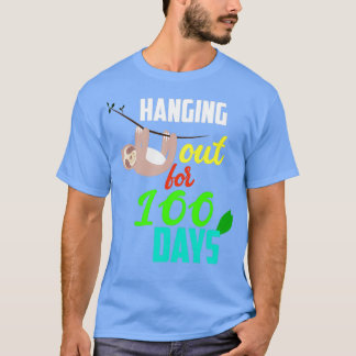 T-shirt traîner pendant 100 jours cadeau pour enseignerx27