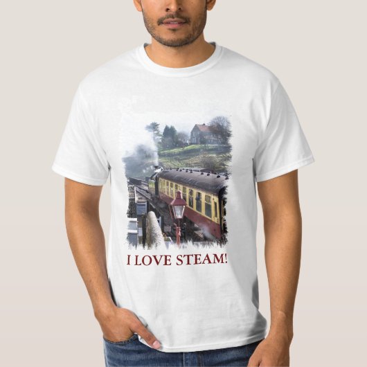 T-SHIRT TRAINS À VAPEUR (Devant)