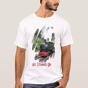 T-SHIRT TRAINS À VAPEUR