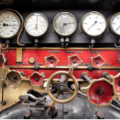 T-SHIRT TRAINS À VAPEUR