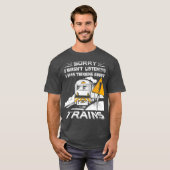 T-shirt Trains Collector Railroad Conductor Model Train (Devant entier)