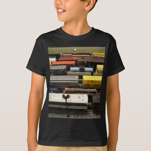 T-shirt Trains de jouet (Devant)