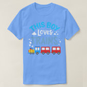 T-shirt Trains Train Lover 1 (Design devant)